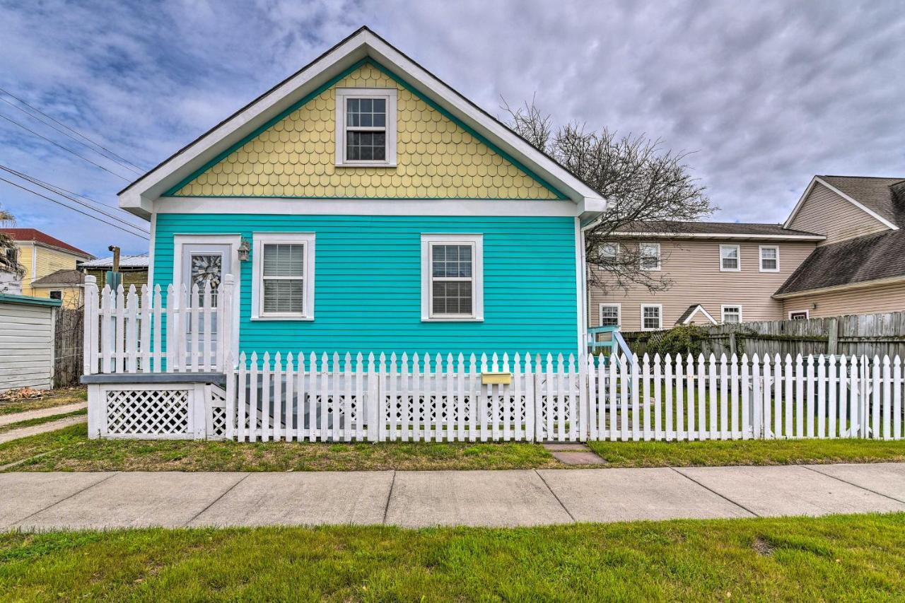 Galveston 'Blue Bungalow' - Walk To Beach! מראה חיצוני תמונה