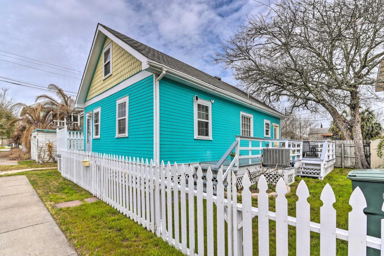 Galveston 'Blue Bungalow' - Walk To Beach! מראה חיצוני תמונה