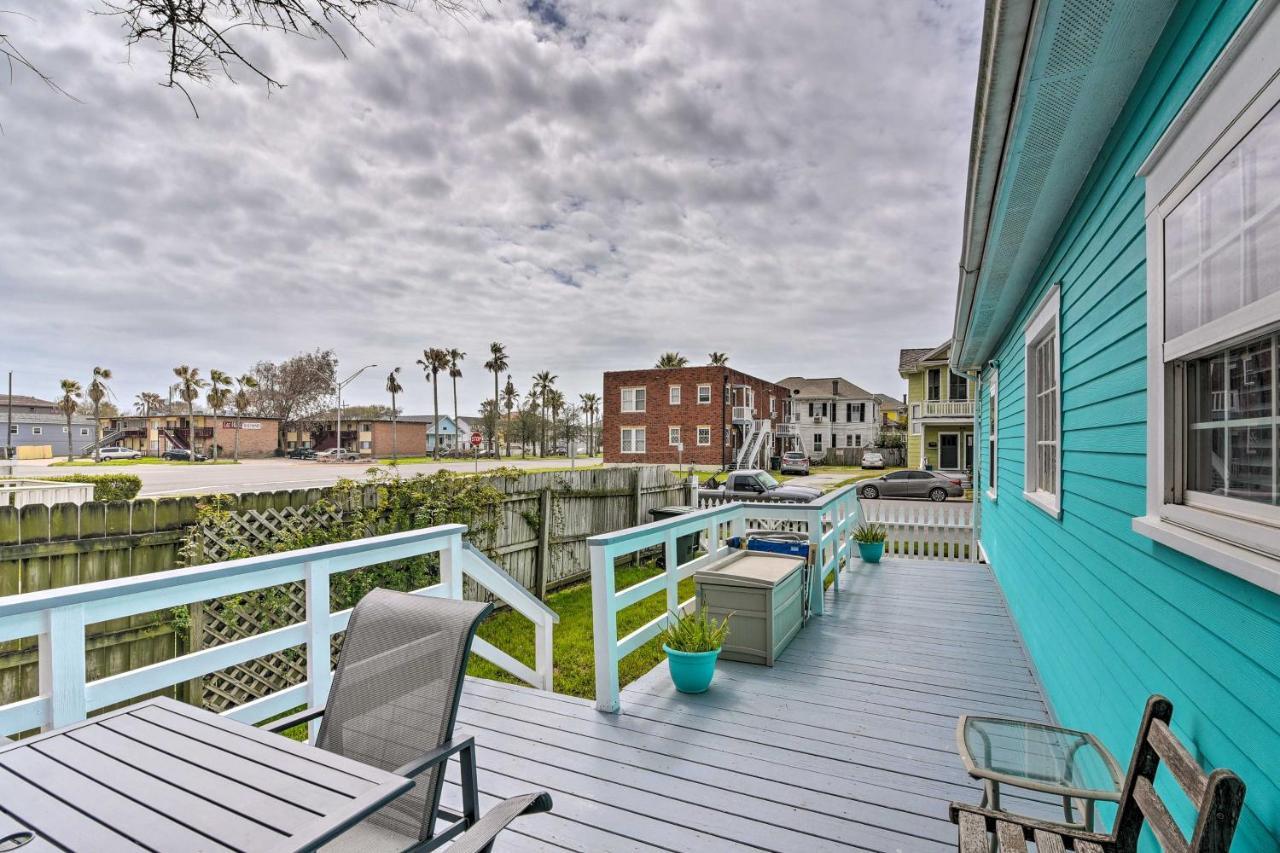Galveston 'Blue Bungalow' - Walk To Beach! מראה חיצוני תמונה